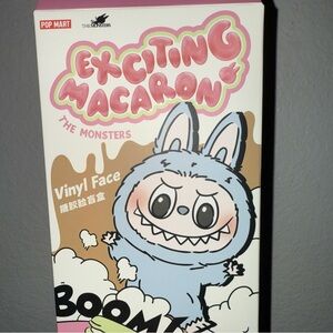 Exciting Macaron Vinyl Face Figure- Green Grape